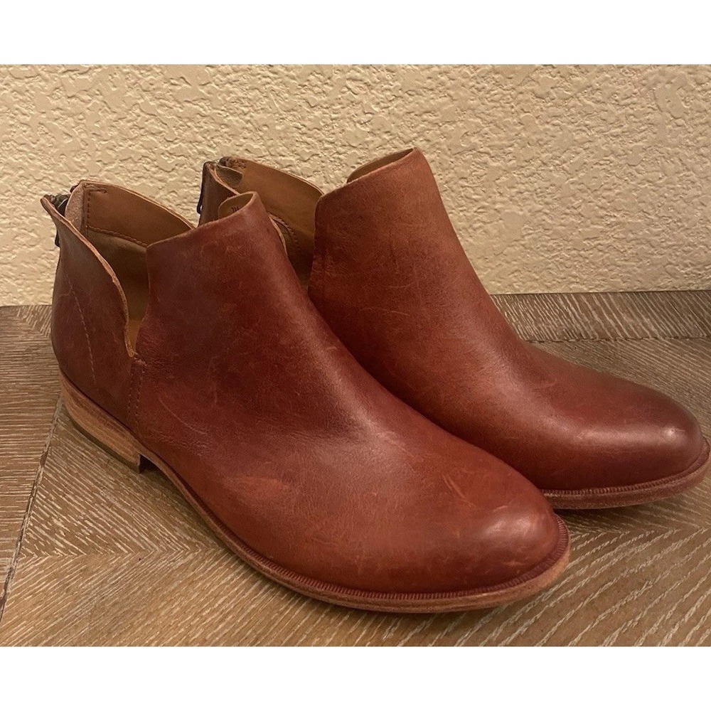 Kork Ease Renny Womens Brown Leather‎ Ankle Boots Size 7 New
